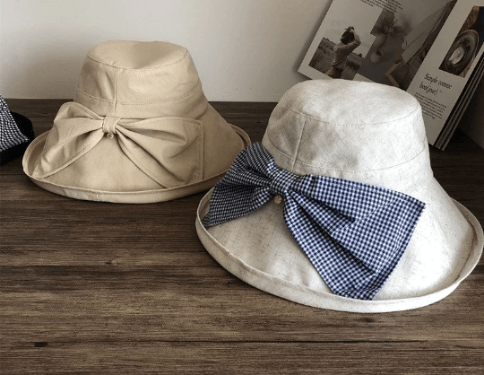 Oversized Fall Winter Bucket Hat.