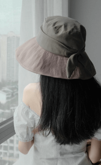 Light Weight Wide Brim Bucket Hat for Women.