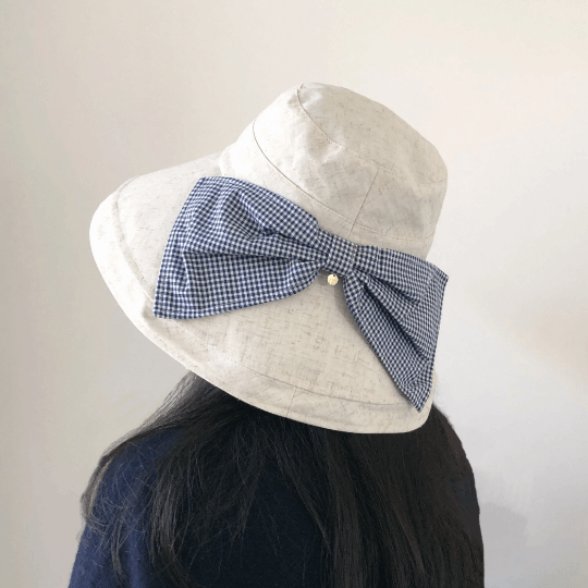 Oversized Fall Winter Bucket Hat.