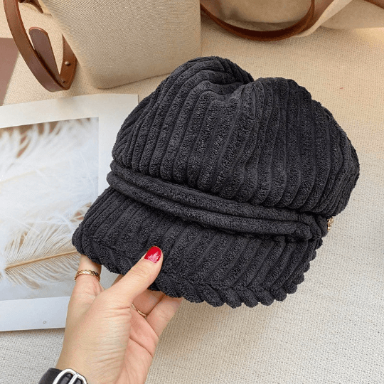 Winter Corduroy Bucket Hat for Women.