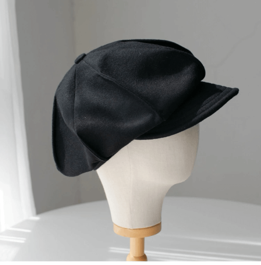 Oversize All Season Newsboy Cap for Women.
