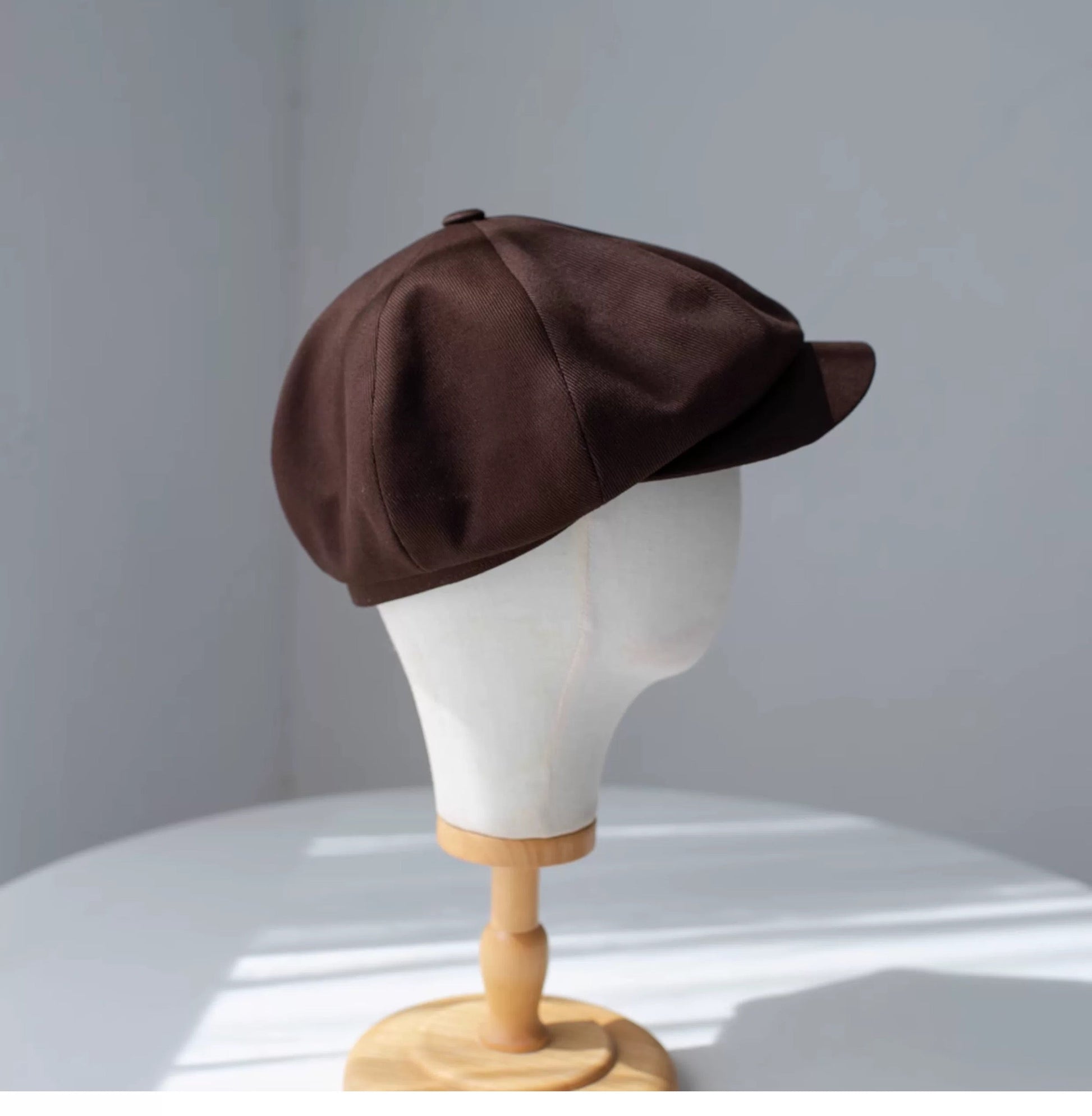 Oversize Applejack Newsboy Cap Jovvsd