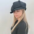 Customized Oversize Wool Applejack Newsboy Cap Jovvsd