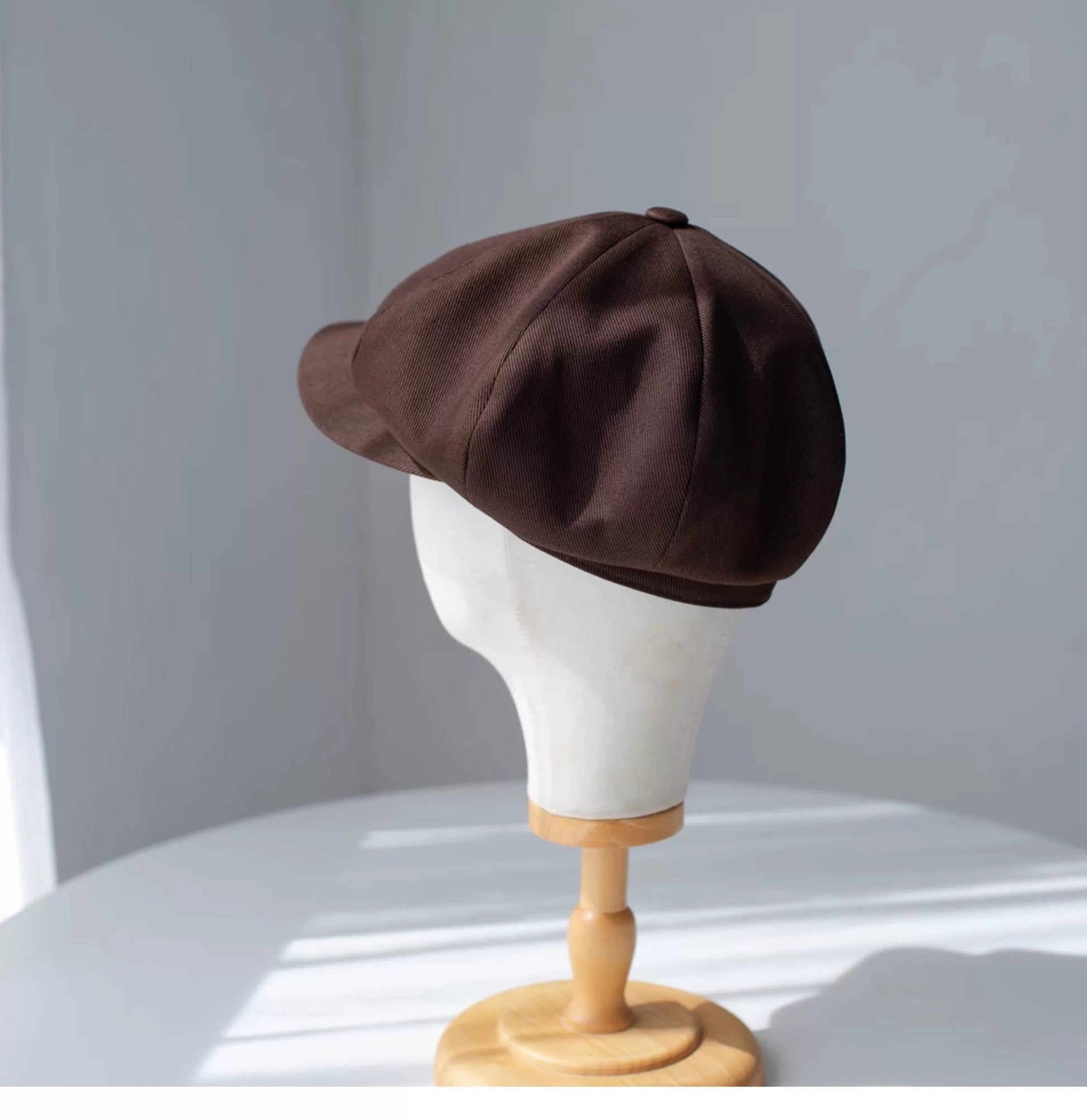 Oversize Applejack Newsboy Cap Jovvsd