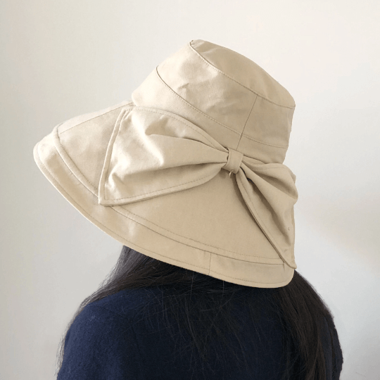 Oversized Fall Winter Bucket Hat.