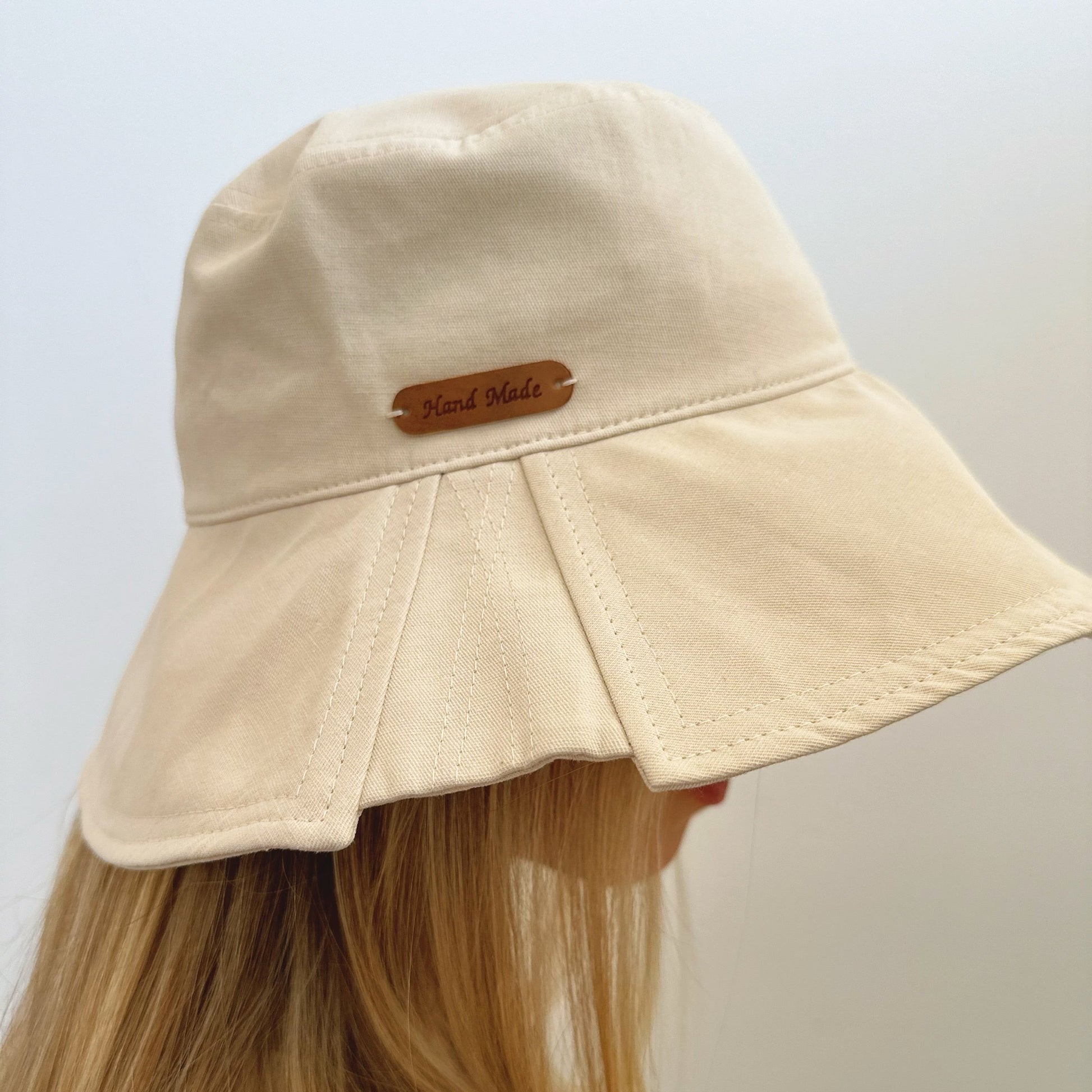 Foldable Wide Brim Bucket Hat for Women Jovvsd