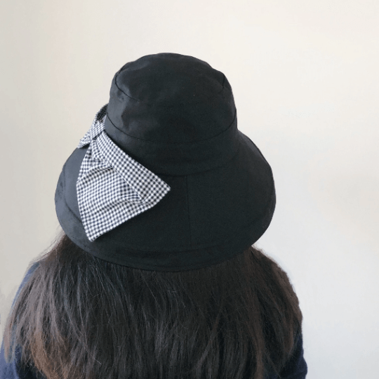 Oversized Fall Winter Bucket Hat.