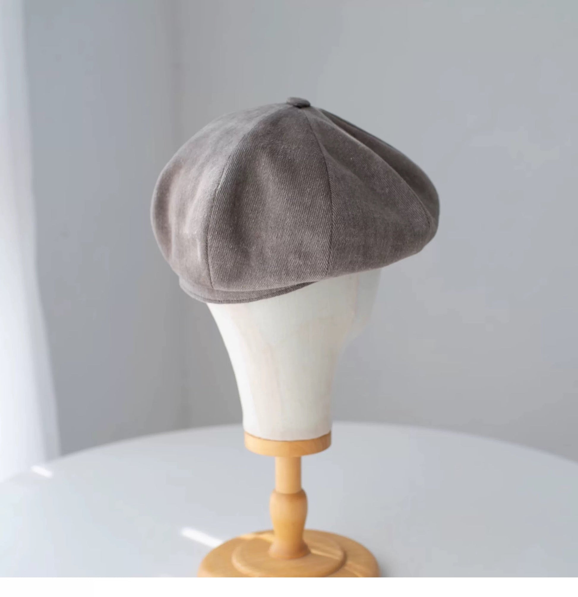 Oversize Applejack Newsboy Cap Jovvsd