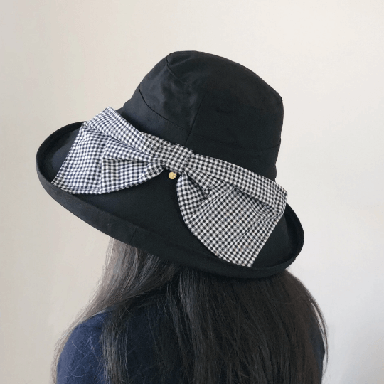 Oversized Fall Winter Bucket Hat.