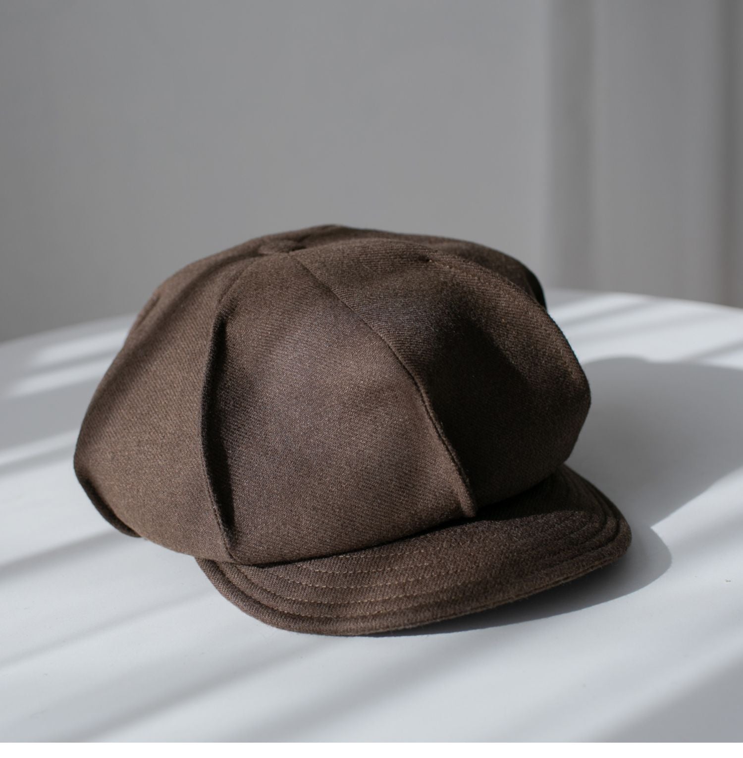 Customized Oversize Wool Applejack Newsboy Cap Jovvsd