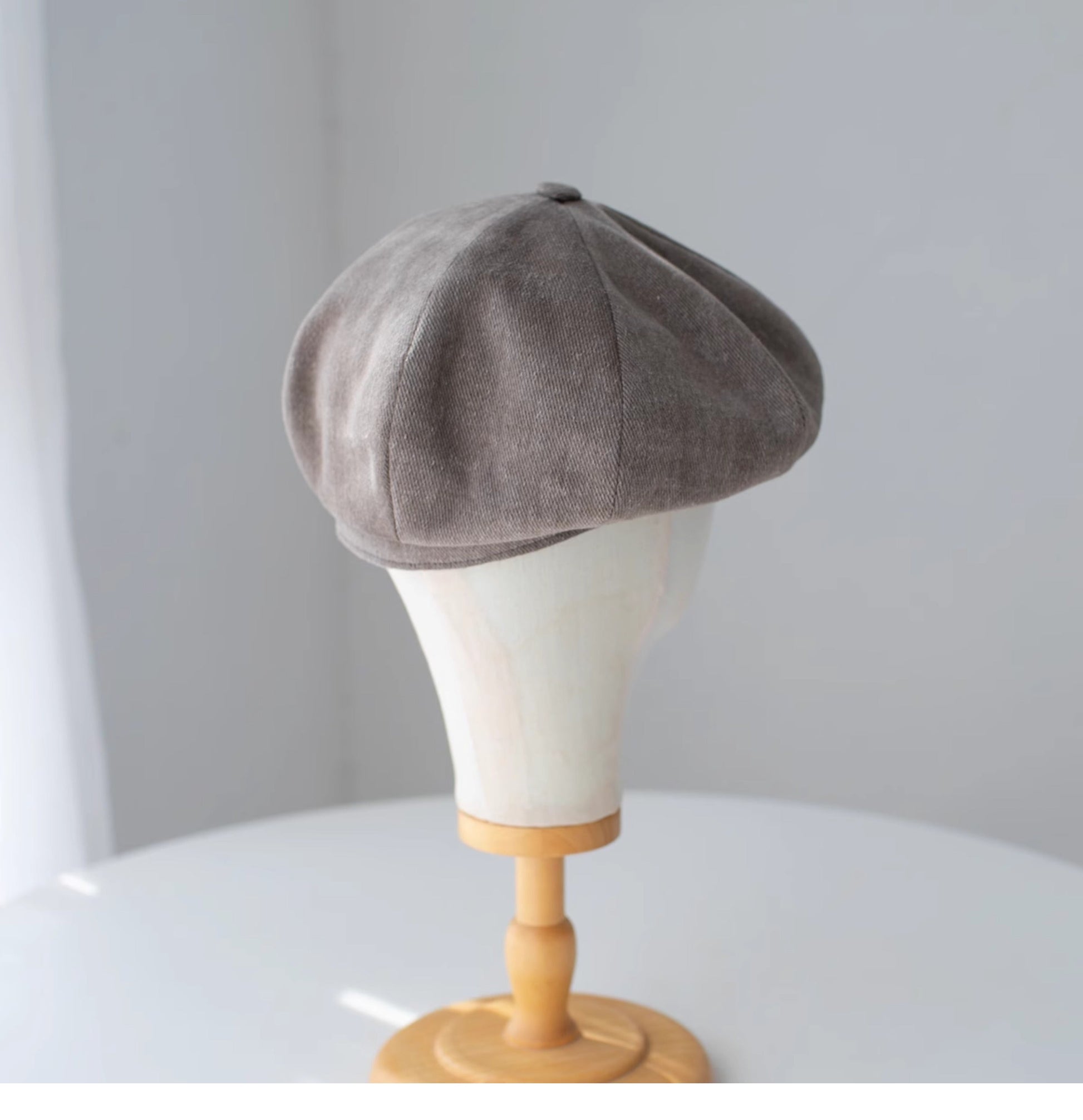 Customized Cotton Newsboy Cap Jovvsd