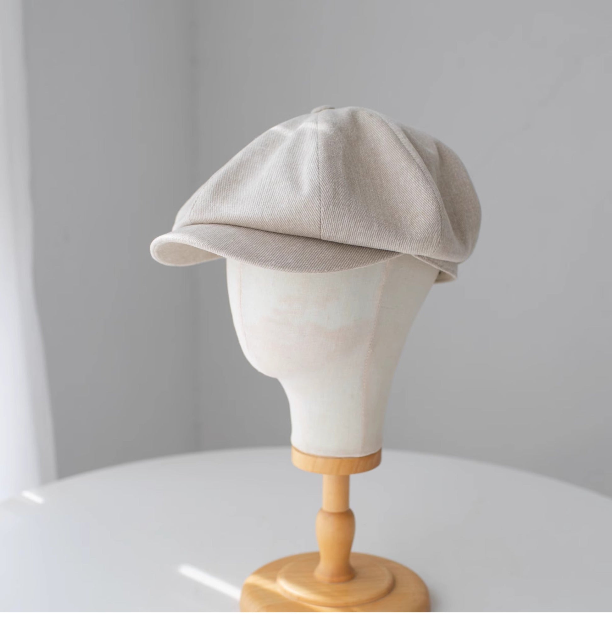 Customized Cotton Newsboy Cap Jovvsd