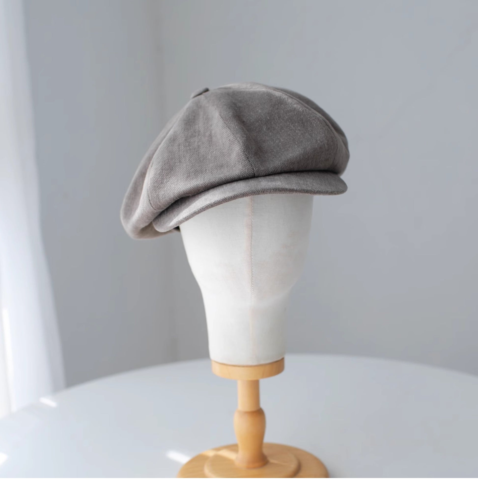 Customized Cotton Newsboy Cap Jovvsd