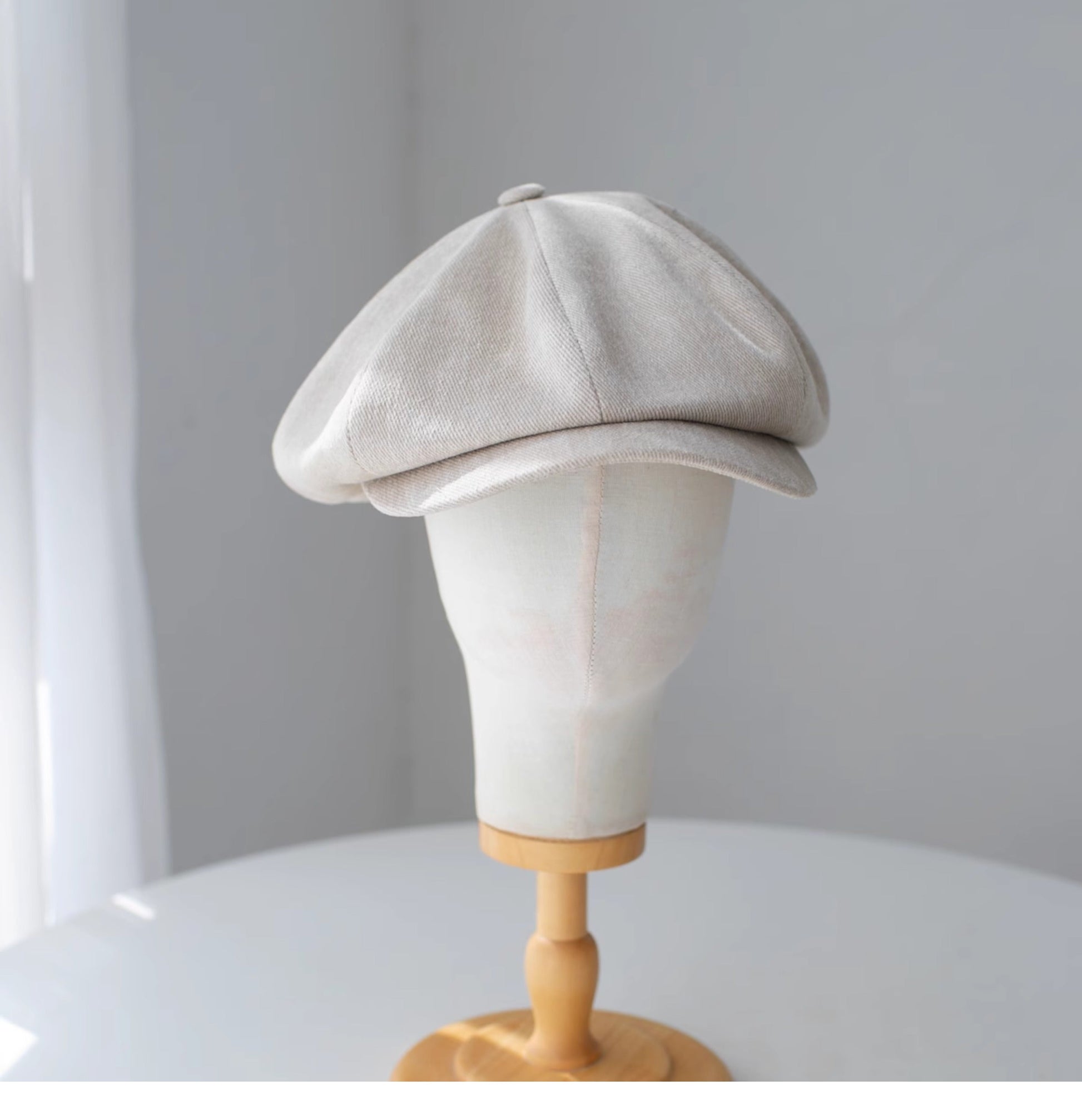 Customized Cotton Newsboy Cap Jovvsd