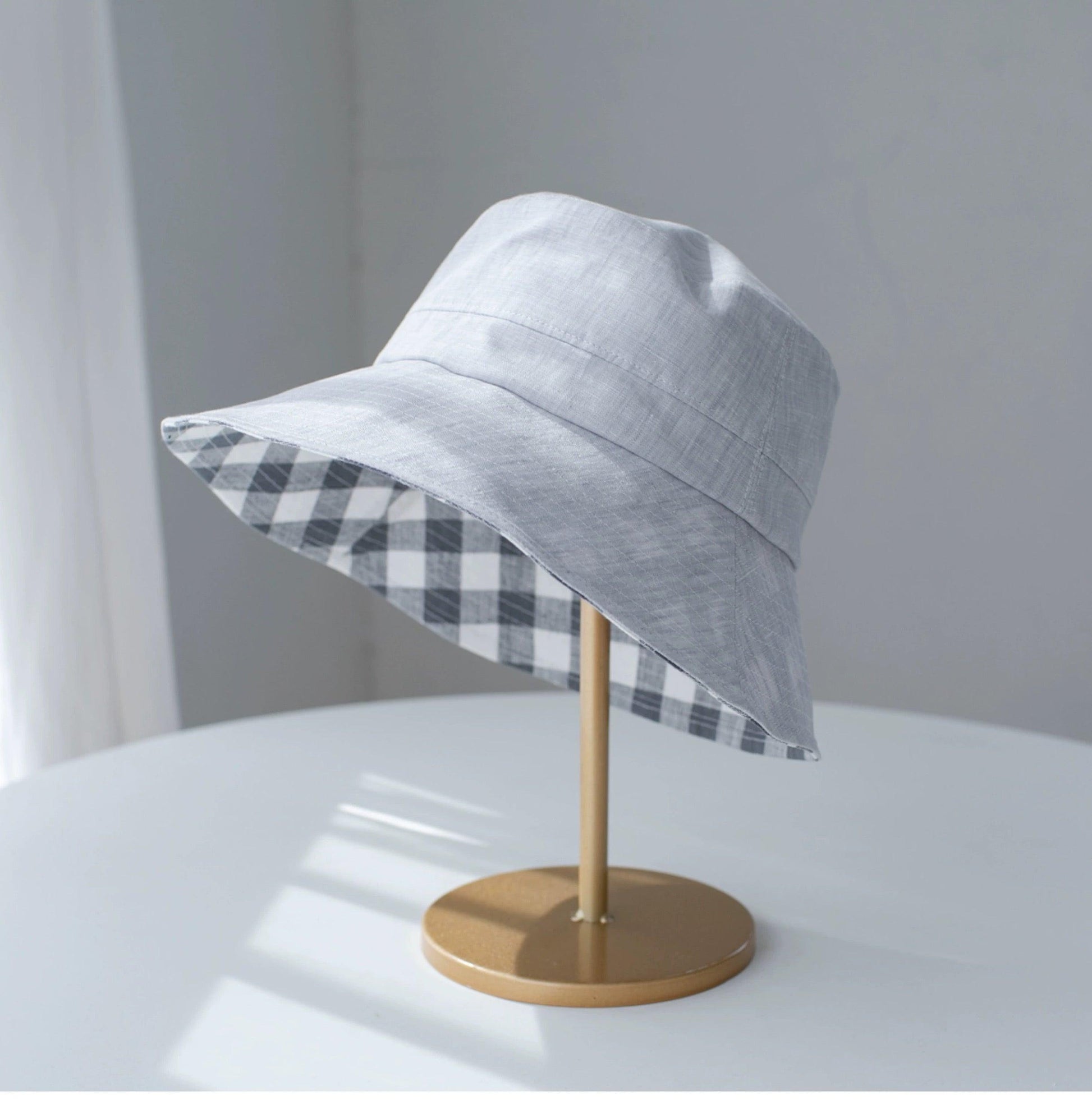 S-XXL Customized Reversible Bucket Hat for Women - Jovvsd