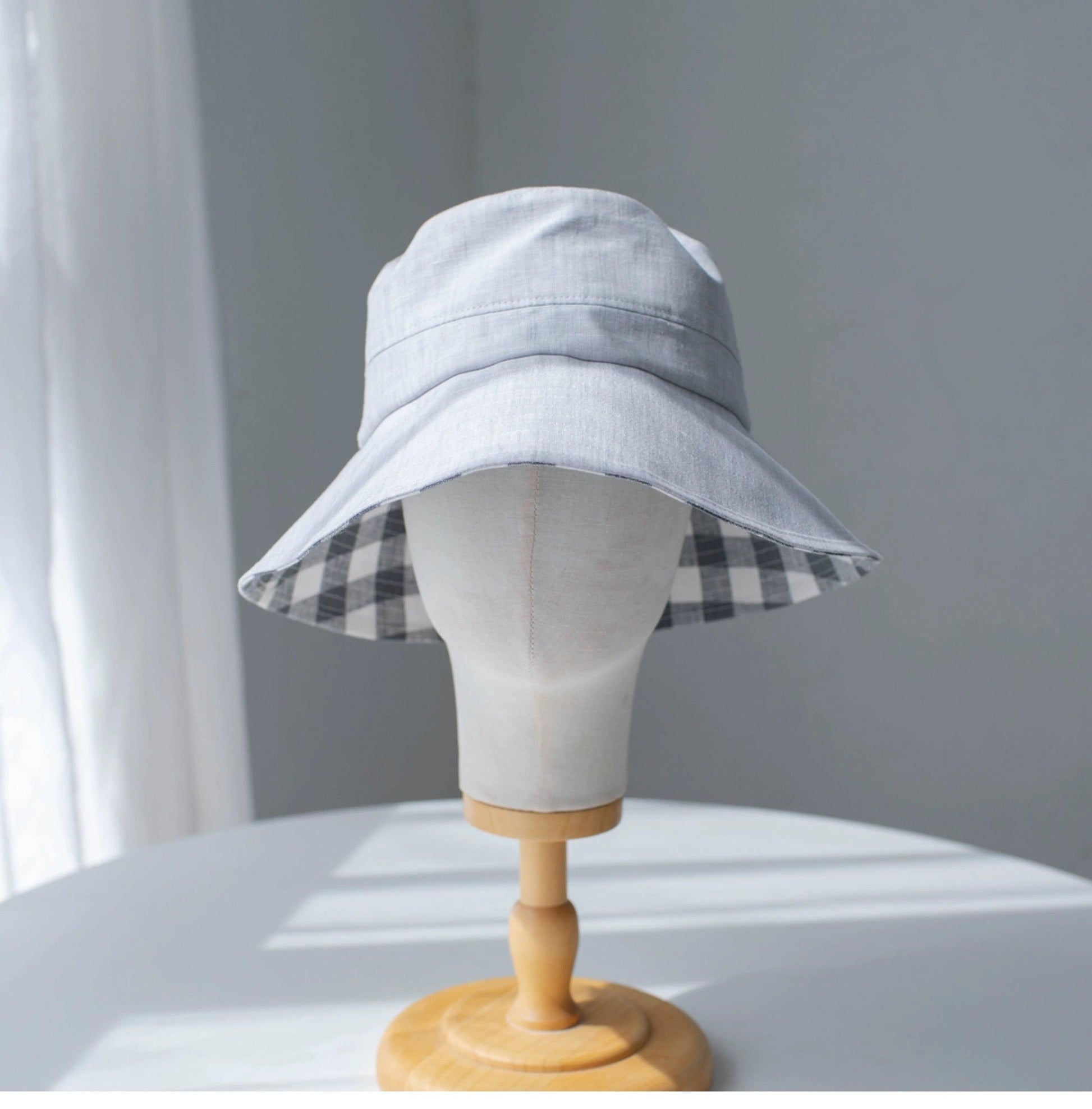 S-XXL Customized Reversible Bucket Hat for Women - Jovvsd