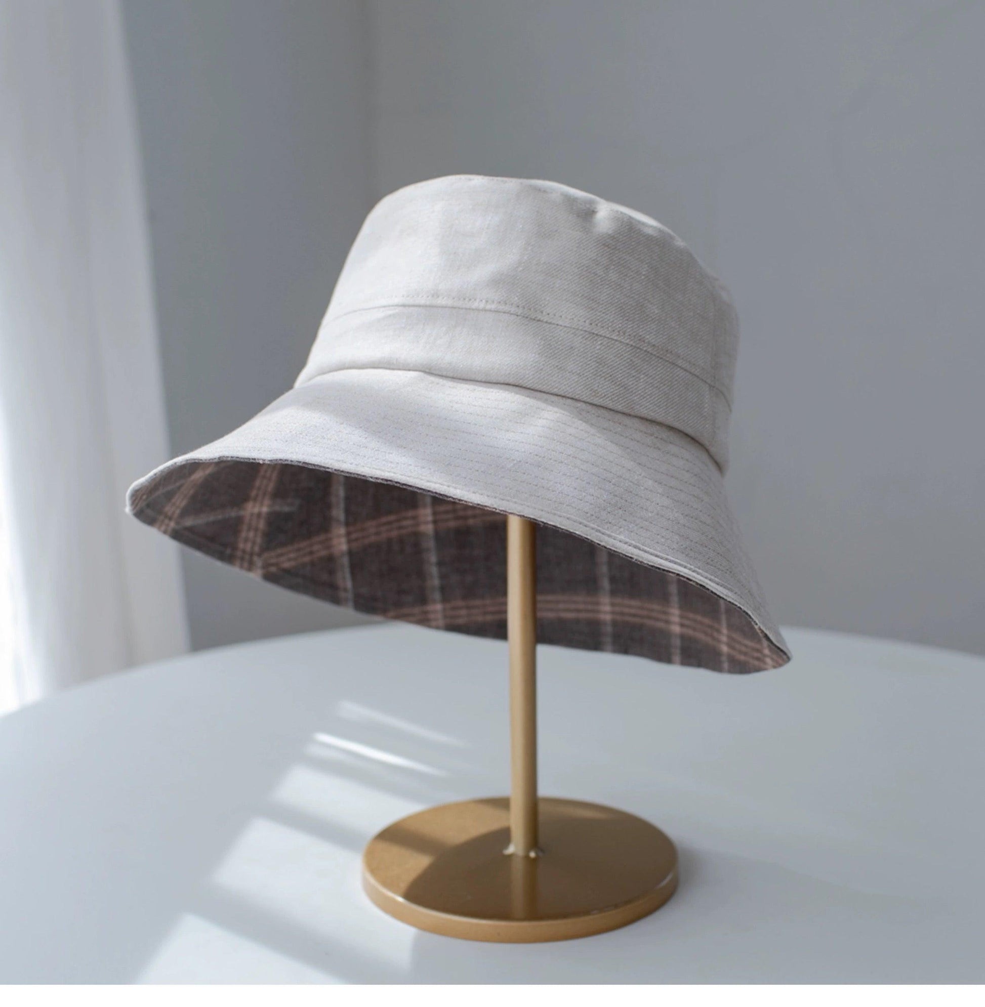 S-XXL Customized Reversible Bucket Hat for Women - Jovvsd