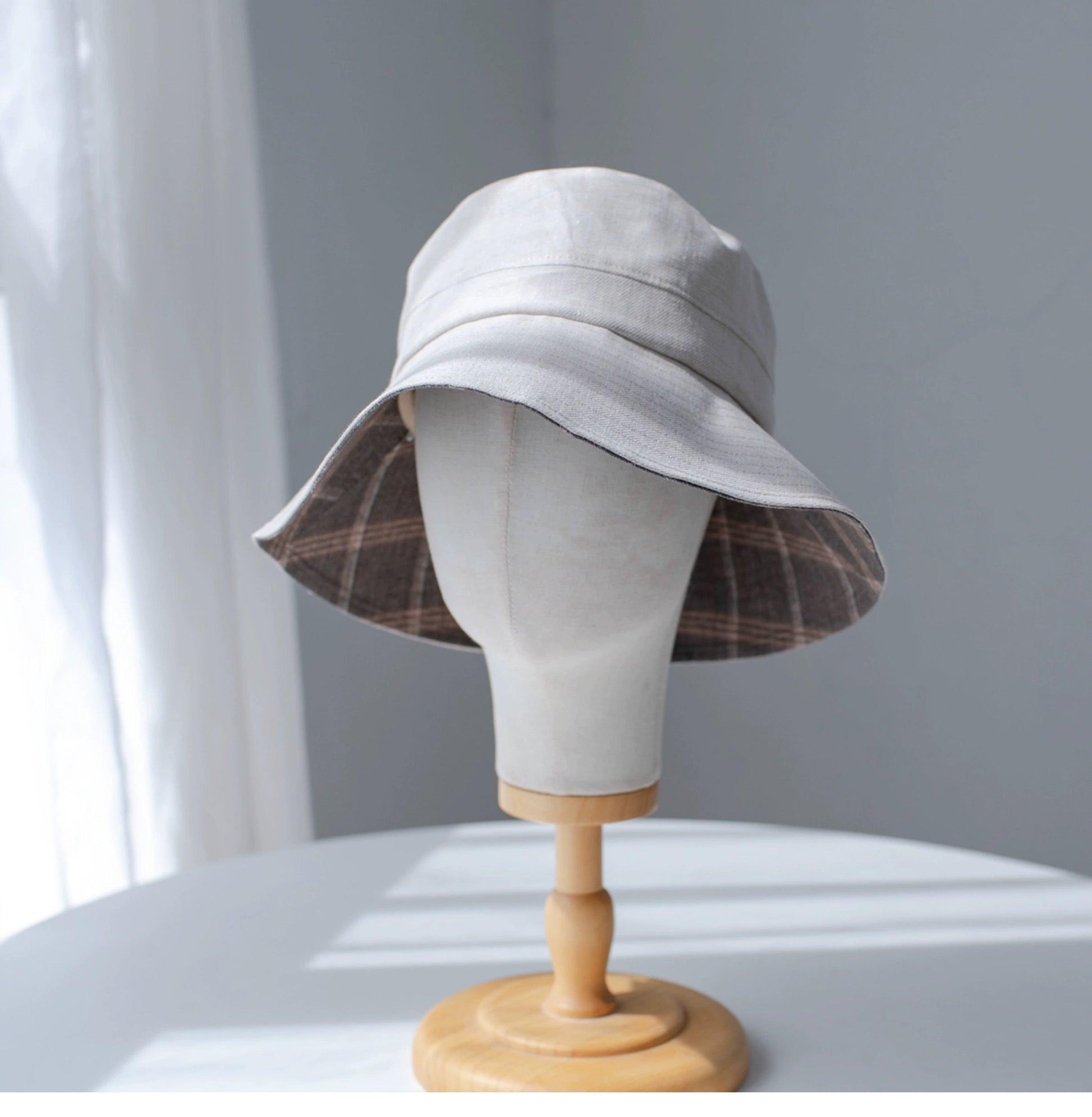 S-XXL Customized Reversible Bucket Hat for Women - Jovvsd