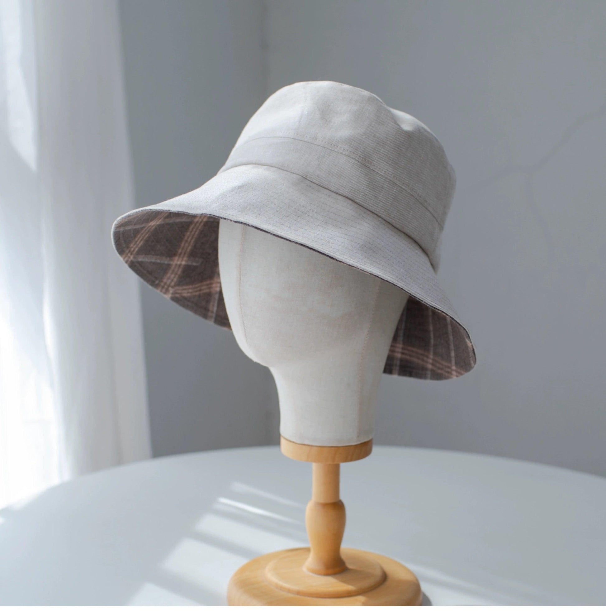 S-XXL Customized Reversible Bucket Hat for Women - Jovvsd
