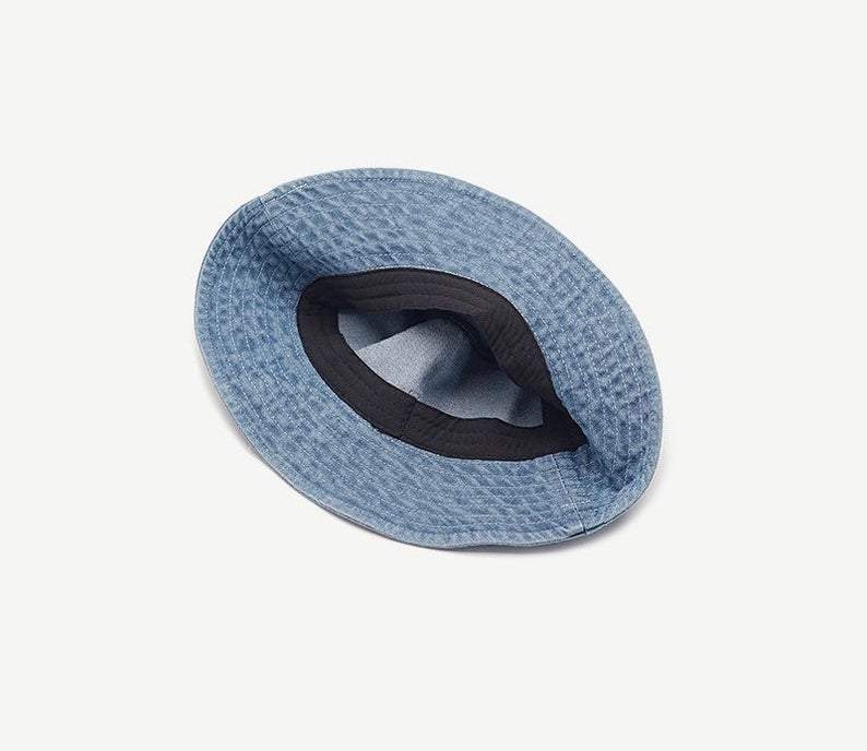 Daisy Denim bucket hat  for Women and Girls.