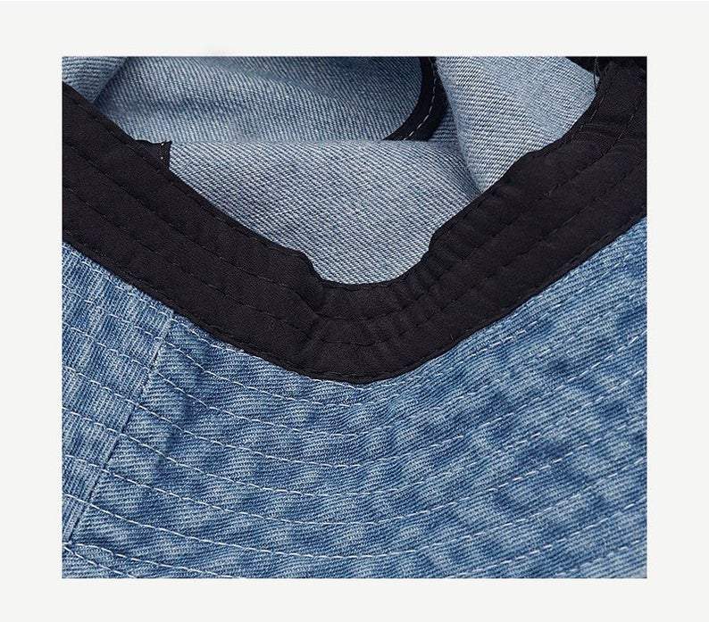 Daisy Denim bucket hat  for Women and Girls.