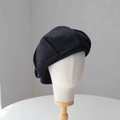 Unisex Oversize Denim Newsboy Cap.