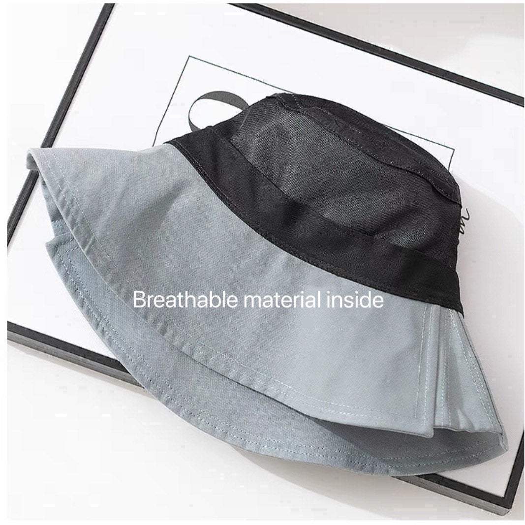 Foldable Wide Brim Bucket Hat for Women Jovvsd