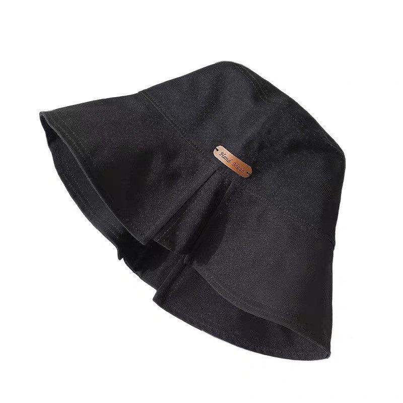 Foldable Wide Brim Bucket Hat for Women.