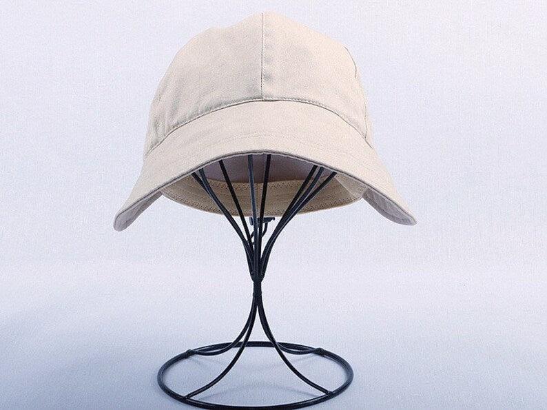 M Large Wide Brim Unisex Baseball Bucket hat - Jovvsd