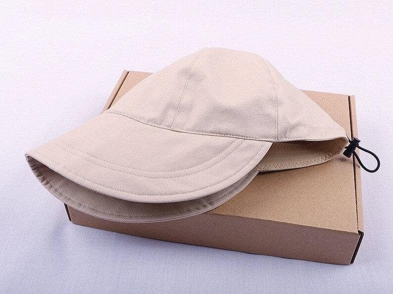 M Large Wide Brim Unisex Baseball Bucket hat - Jovvsd