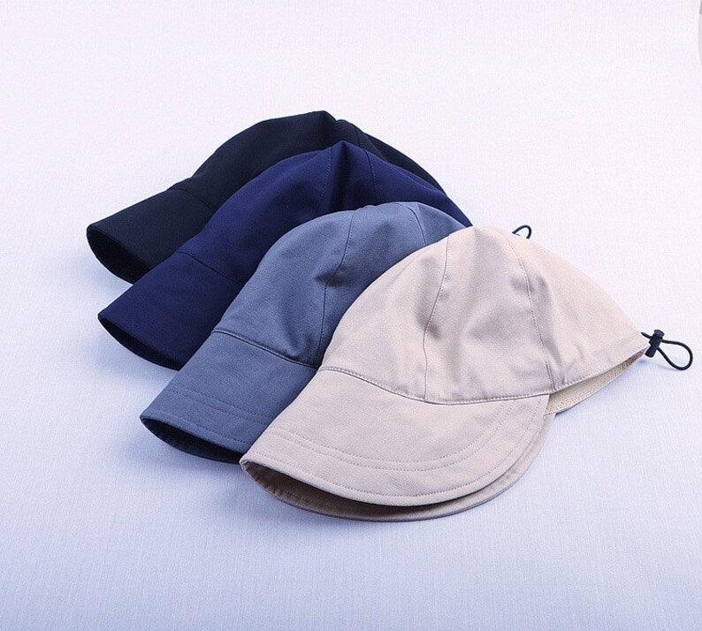 M Large Wide Brim Unisex Baseball Bucket hat - Jovvsd
