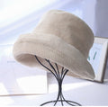 M-XL Corduroy Bucket Hat for Women Jovvsd