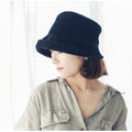 M-XL Corduroy Bucket Hat for Women Jovvsd