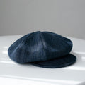 Unisex Oversize Denim Newsboy Cap - Jovvsd