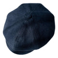 Extra Oversized Linen Unisex Applejack Newsboy Cap - Jovvsd