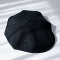 Extra Oversized Linen Unisex Applejack Newsboy Cap - Jovvsd