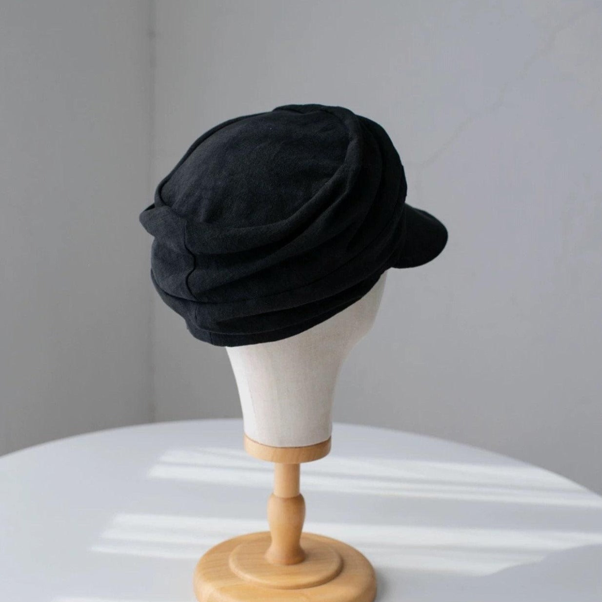 Linen Unisex Newsboy Cap - Jovvsd