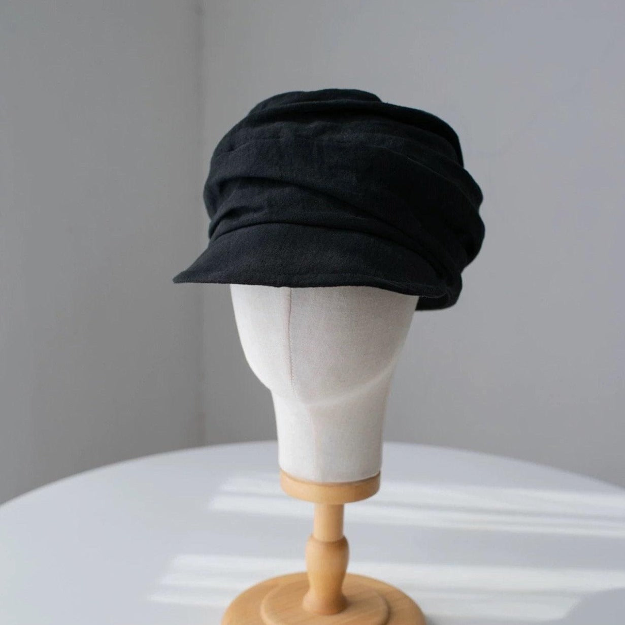 Linen Unisex Newsboy Cap - Jovvsd