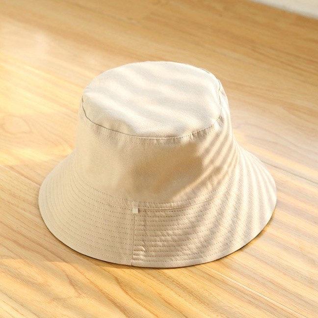 Oversize Reversible Unisex Cotton Bucket Hat.