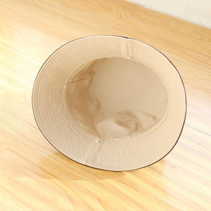 Oversize Reversible Unisex Cotton Bucket Hat.