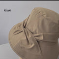 Bucket Hat with Bow Tie for Women and Girls.