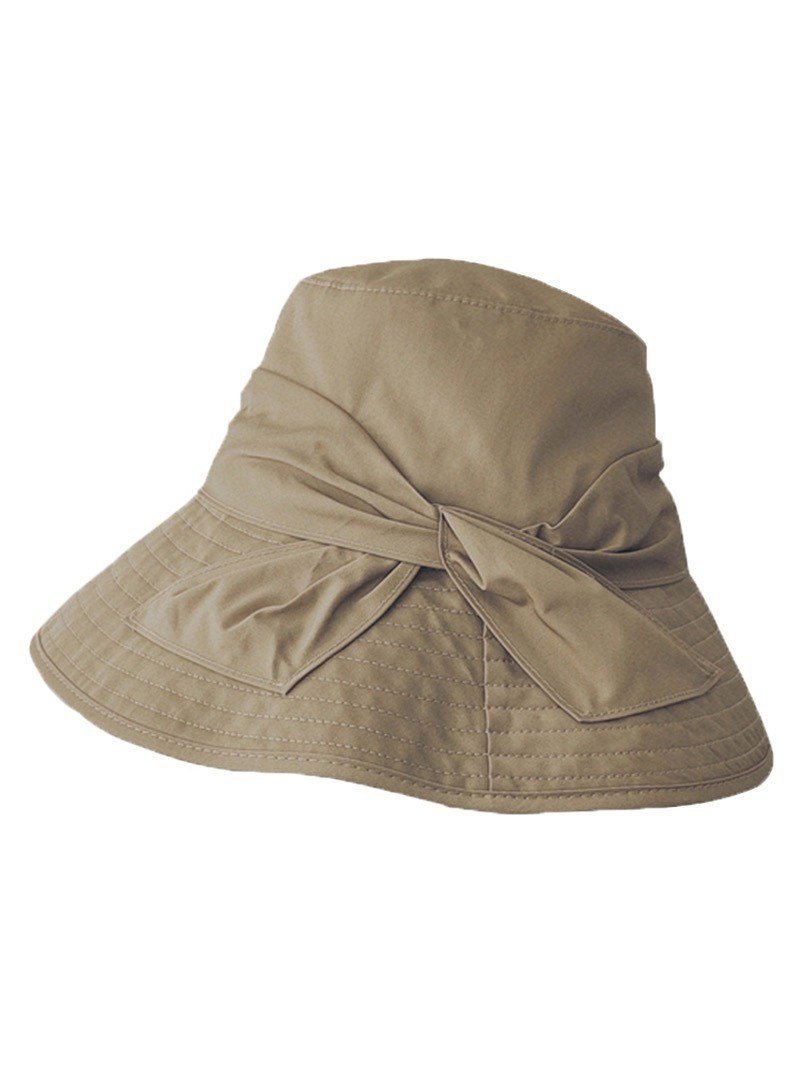 Bucket Hat with Bow Tie for Women and Girls.