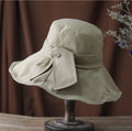 Wide Brim Bucket Hat for Women.
