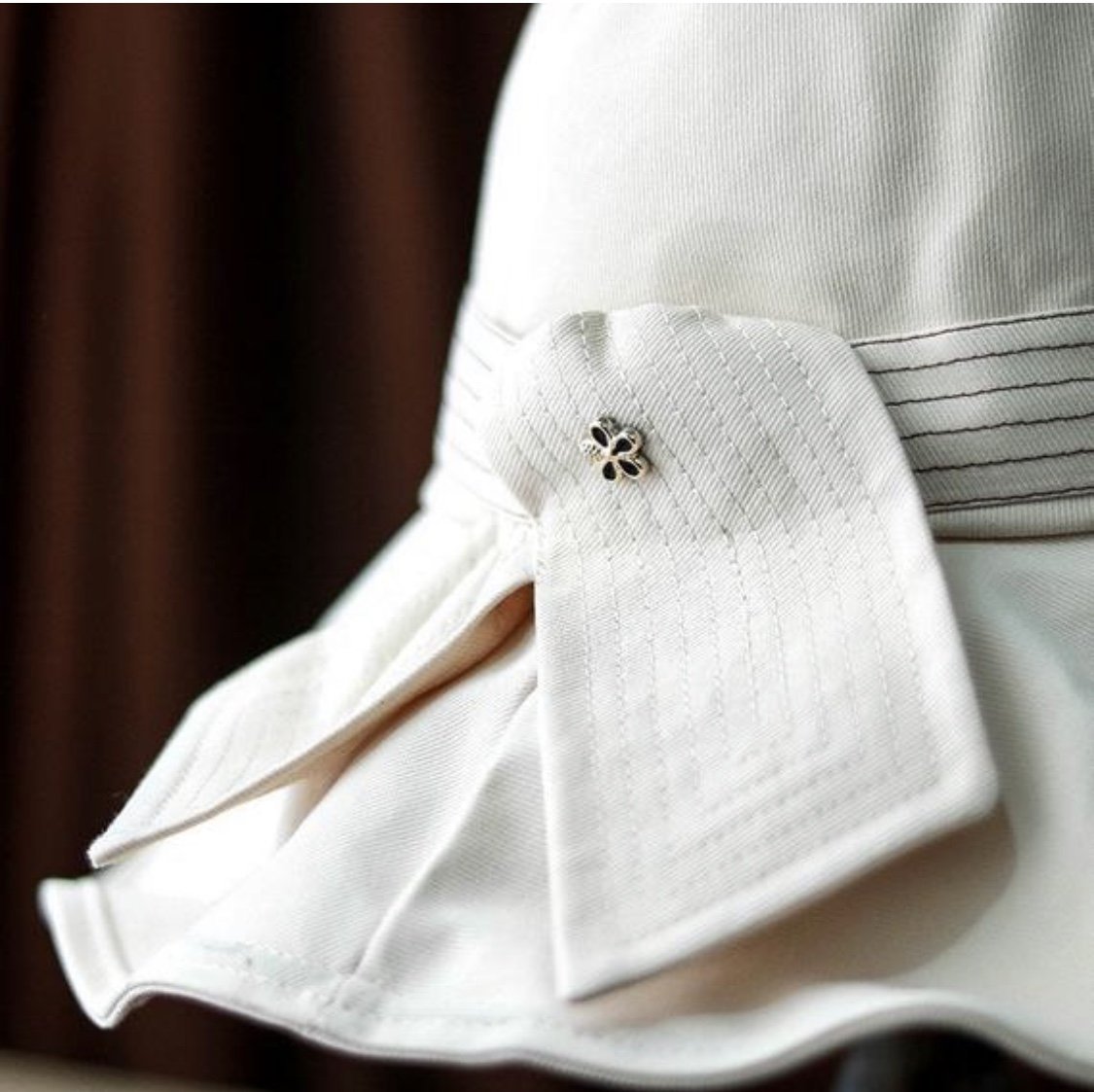 Wide Brim Bucket Hat for Women.