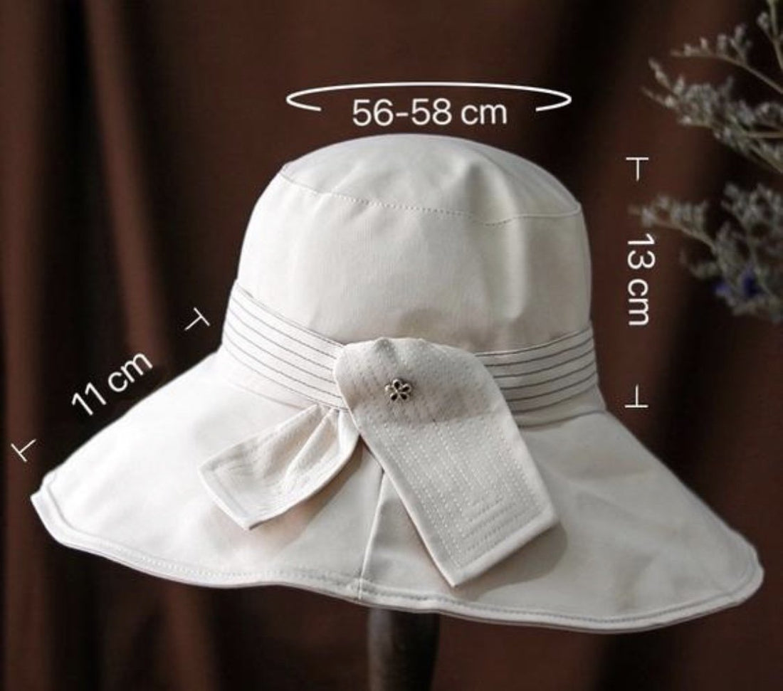Wide Brim Bucket Hat for Women.